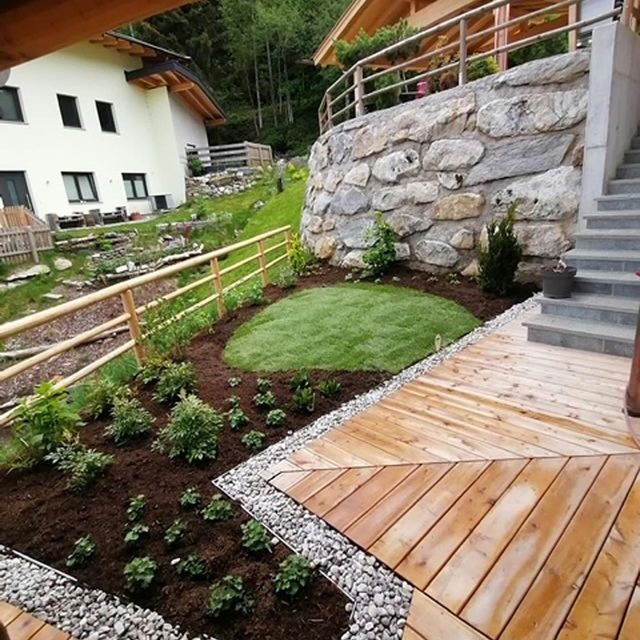 Gartengestaltung im Zillertal